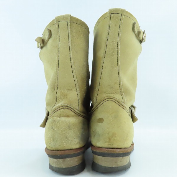 実際に弊社で買取させて頂いたRED WING/レッドウィング ENGINEER BOOTS/エンジニアブーツ スエード 8268 8Dの画像 1枚目