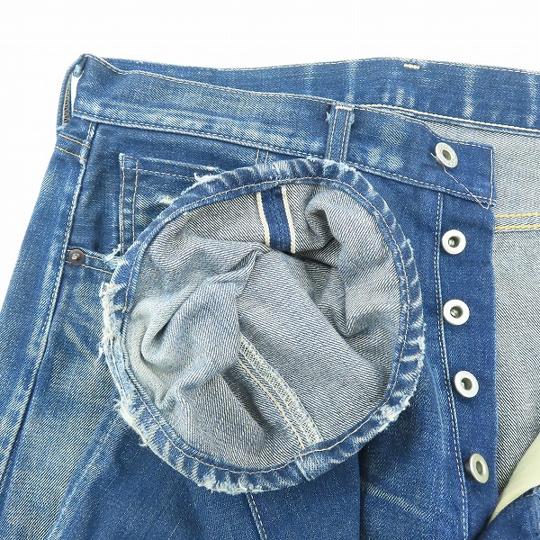 実際に弊社で買取させて頂いたLEVIS/リーバイス 復刻 44年大戦モデル 日本製 デニムパンツ/ジーンズ 44501 J22 J31181 0106/W34の画像 2枚目