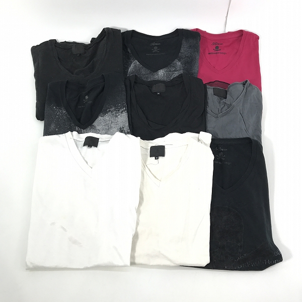 実際に弊社で買取させて頂いた【おまとめ】Roen×semantic design/ロエン×セマンティックデザイン 刺繍/プリント 等 Tシャツ/カットソー