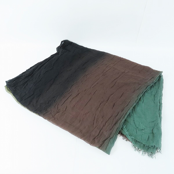 実際に弊社で買取させて頂いたFaliero Sarti/ファリエロ サルティ グラデーションカラー 大判ストールの画像 1枚目