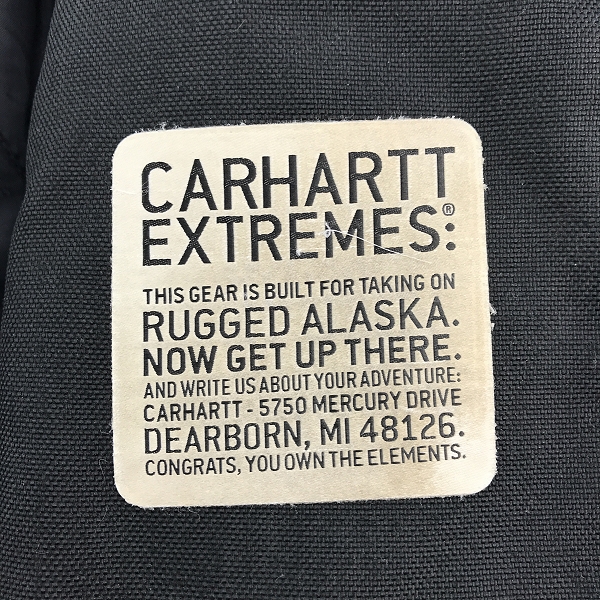 実際に弊社で買取させて頂いたCarhartt/カーハート 90s メキシコ製 EXTREMES トラディショナル ジャケット/Mの画像 4枚目