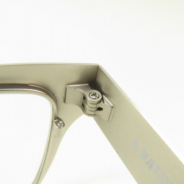 実際に弊社で買取させて頂いたA BATHING APE/アベイシングエイプ メガネフレーム/アイウェア BA13007の画像 4枚目