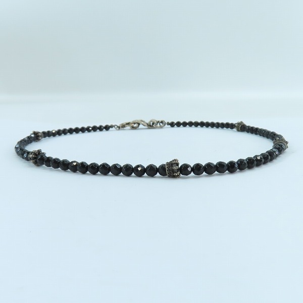 実際に弊社で買取させて頂いたJustin Davis/ジャスティンデイビス BLACK SERPENT/CROWN ブラックサーペント/クラウン ブレスレット SBJ640の画像 1枚目