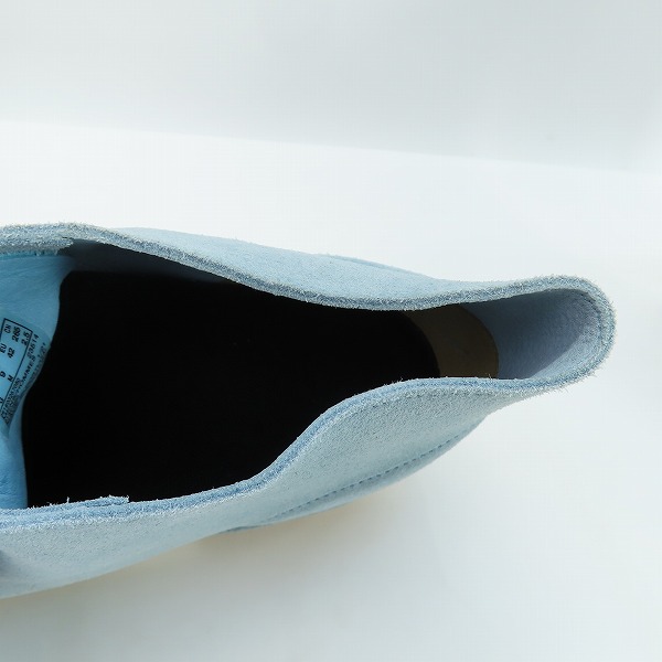 実際に弊社で買取させて頂いたClarks×LEVI'S/クラークス×リーバイス Desert Boot/デザートブーツ Pale Blue/UK8の画像 4枚目