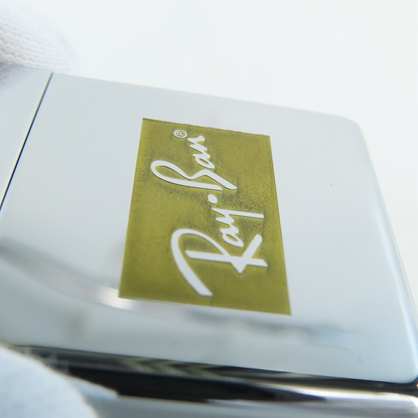 実際に弊社で買取させて頂いたZIPPO/ジッポー Ray-Ban/レイバン ロゴ 2001年製の画像 6枚目