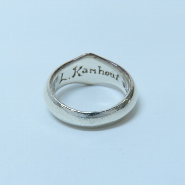 実際に弊社で買取させて頂いた【ギャラ付】LONE ONES/ロンワンズ SILK SMALL RING/シルク スモール リング シルバー 12.5号の画像 3枚目