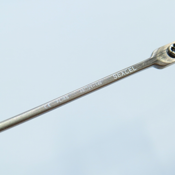 実際に弊社で買取させて頂いたCHROME HEARTS/クロムハーツ SEXCEL メガネフレーム/アイウェア の画像 4枚目