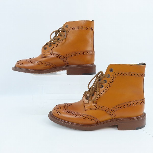 実際に弊社で買取させて頂いたTRICKER'S/トリッカーズ カントリー レースアップ ブーツ L5411/3.5の画像 3枚目