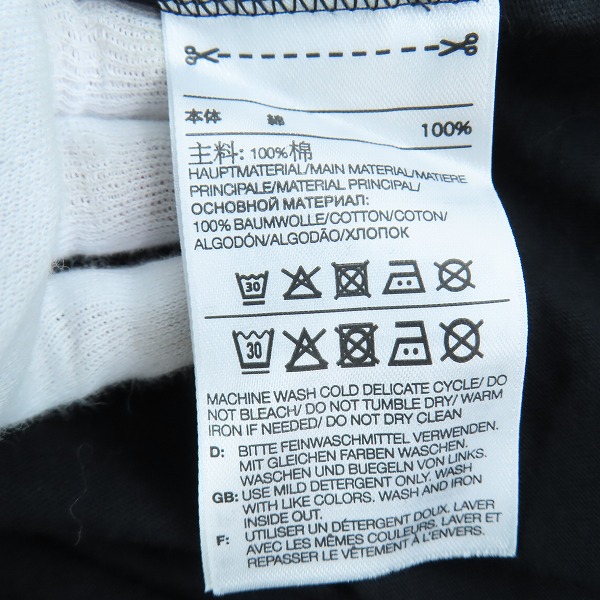 実際に弊社で買取させて頂いたY-3/ワイスリー U SQUARE LOGO SS TEE/Tシャツ HB3332/Lの画像 3枚目