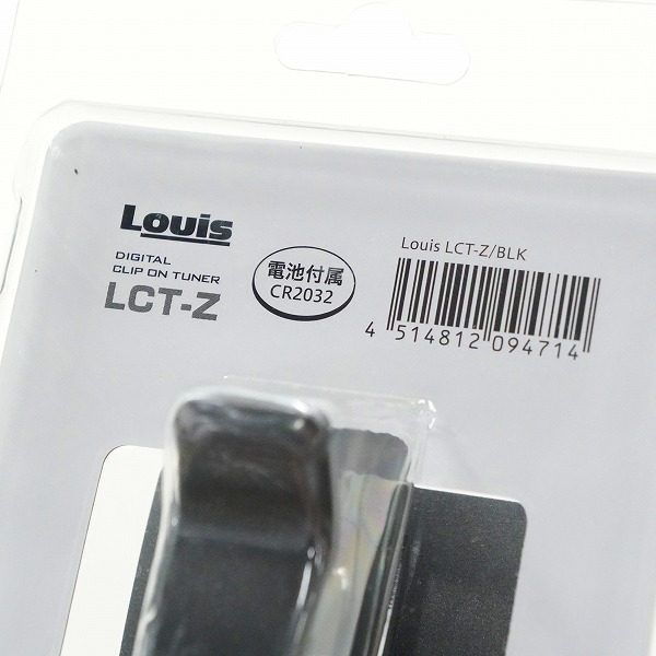 実際に弊社で買取させて頂いた【未使用】Louis/ルイス LCT-Z ギター/ベース/ウクレレ用 デジタル クリップチューナーの画像 4枚目