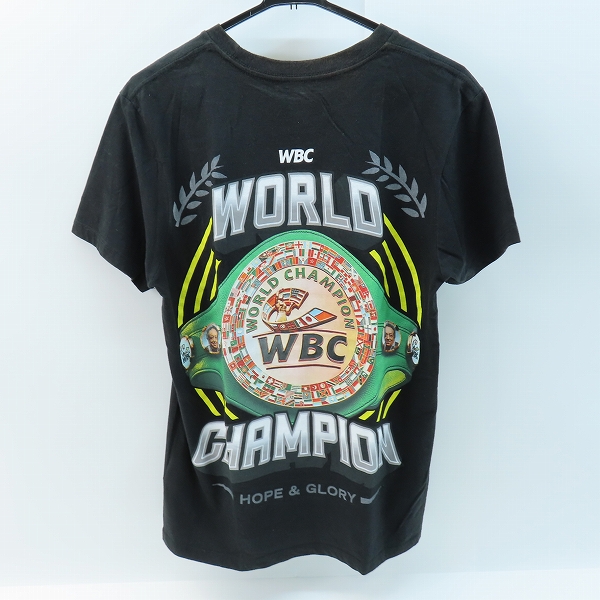 実際に弊社で買取させて頂いたボクシングwbc公式 チャンピオンベルトTシャツ 半袖/Sの画像 1枚目