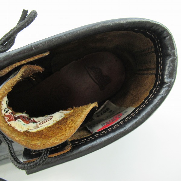 実際に弊社で買取させて頂いたRED WING/レッドウィング アイリッシュセッター 復刻 茶芯 クローンダイク ブーツ 犬タグ 9874/8.5Eの画像 4枚目