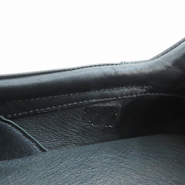 実際に弊社で買取させて頂いたHYDROGEN/ハイドロゲン スリッポン シューズ 靴 ブラック スタッズ /43の画像 7枚目