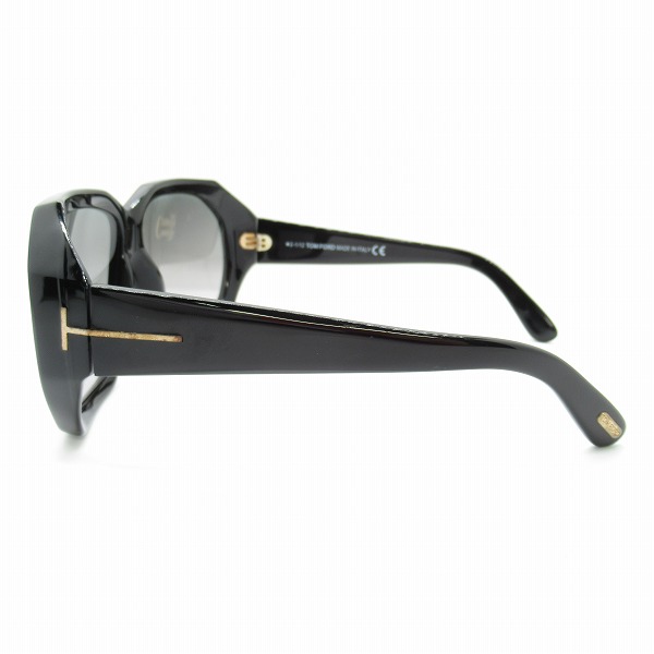 実際に弊社で買取させて頂いたTOM FORD/トムフォード Elise サングラス/アイウェア TF266 01Bの画像 1枚目