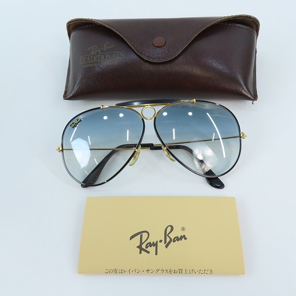 実際に弊社で買取させて頂いたRay-Ban/レイバン B&L/ボシュロム社製 シューター サングラスの画像 7枚目