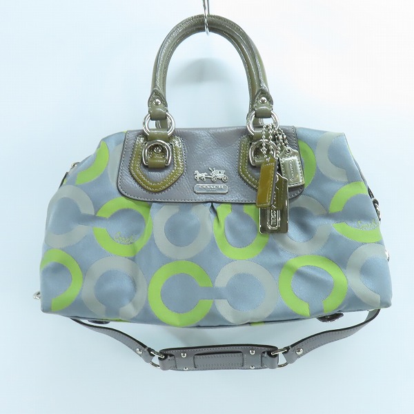 実際に弊社で買取させて頂いたCOACH/コーチ マディソンオプアート マルチサブリナ 2WAY バッグ ハンドバッグ E0971-13861