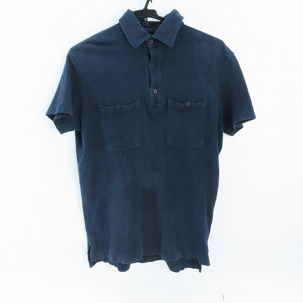 実際に弊社で買取させて頂いたETRO/エトロ 胸ポケット 半袖ポロシャツ S