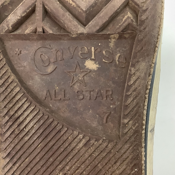 実際に弊社で買取させて頂いたCONVERSE/コンバース 80s ALL STAR/オールスター ハイカット ブルー/7の画像 5枚目