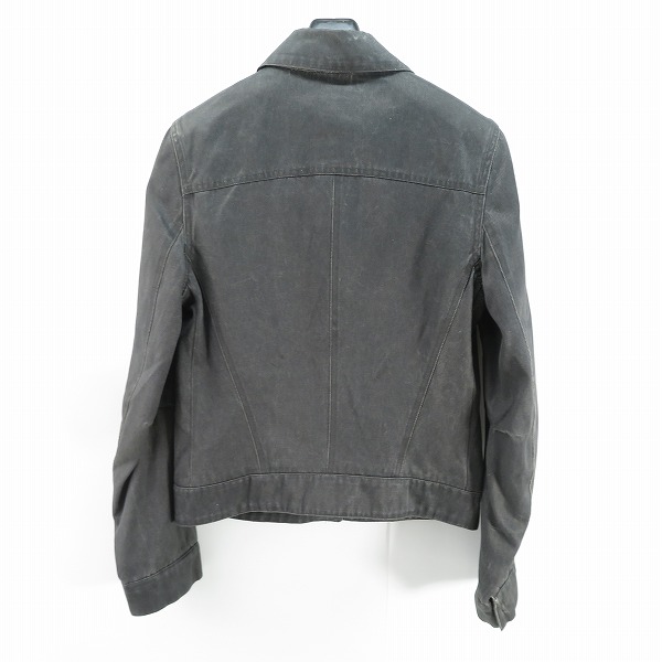 実際に弊社で買取させて頂いたANN DEMEULEMEESTER/アンドゥムルメステール ボタンデザイン 長袖シャツ/36の画像 1枚目