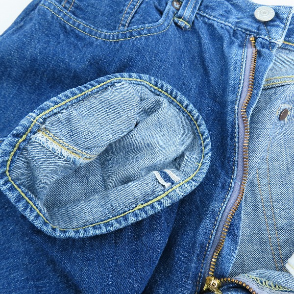 実際に弊社で買取させて頂いたor Slow×BEAMS BOY/オアスロウ×ビームス 701ZBB Monroe Pants デニムパンツ /Sの画像 2枚目