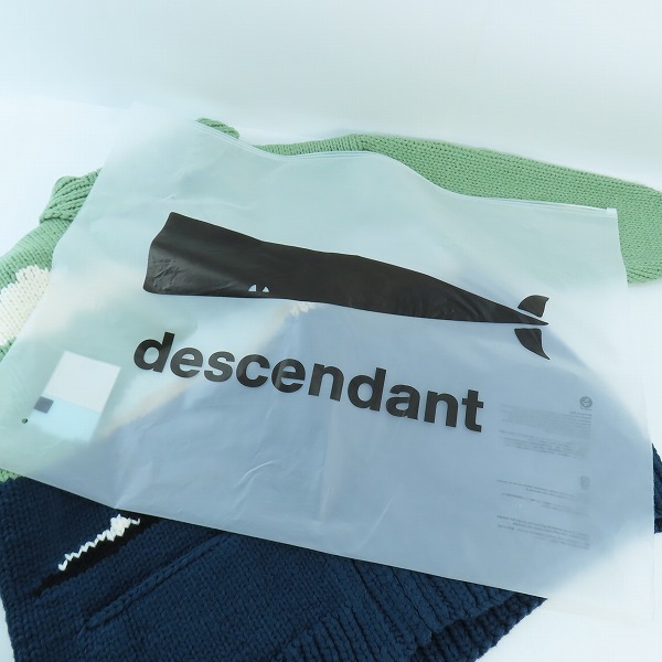 実際に弊社で買取させて頂いたDESCENDANT/ディセンダント SUNKEN COWICHAN SWEATER ジップアップ ニットジャケット 232MADS-JKM01 /1の画像 7枚目