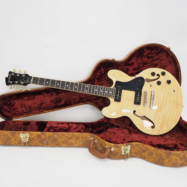 実際に弊社で買取させて頂いた★FUJIGEN/FGN/フジゲン Masterfield MSA-SP NAT セミアコ エレキギター ハードケース付