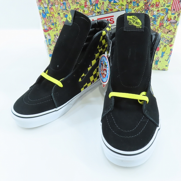 実際に弊社で買取させて頂いた【未使用】VANS/バンズ×ウォーリーを探せ Sk8-Hi/スケートハイ Where's Waldo? Odllaw/スニーカー VN0A32QG4UE/28.5
