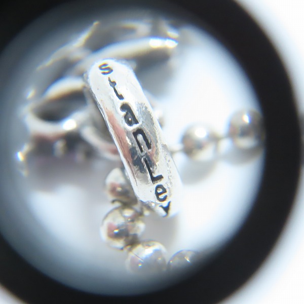 実際に弊社で買取させて頂いたSTANLEY GUESS/スタンリーゲス  ソーンID ペンダント/ルビー ボールチェーン付きの画像 5枚目