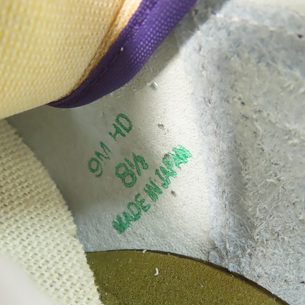 実際に弊社で買取させて頂いた【未使用】CONVERSE/コンバース ONE STAR OX ワンスター レザー 日本製 8.5 の画像 5枚目