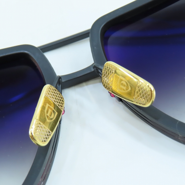 実際に弊社で買取させて頂いたDITA/ディータ MACH ONE titanium ダブルブリッジ サングラス/アイウェア DRX-2030-G-BLK-18K-59の画像 4枚目