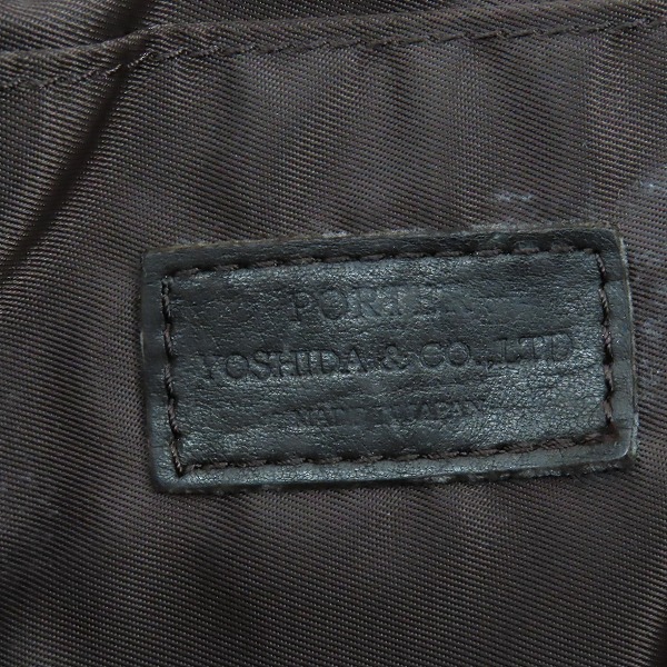 実際に弊社で買取させて頂いたPORTER/ポーター HORSEMAN/ホースマン レザー ショルダーバッグの画像 5枚目