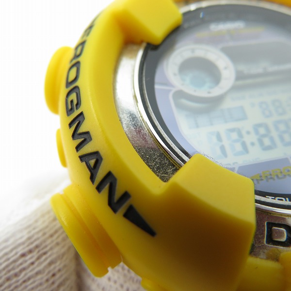 実際に弊社で買取させて頂いたG-SHOCK/Gショック FROGMAN フロッグマン タフソーラー GF-8250-9JFの画像 5枚目