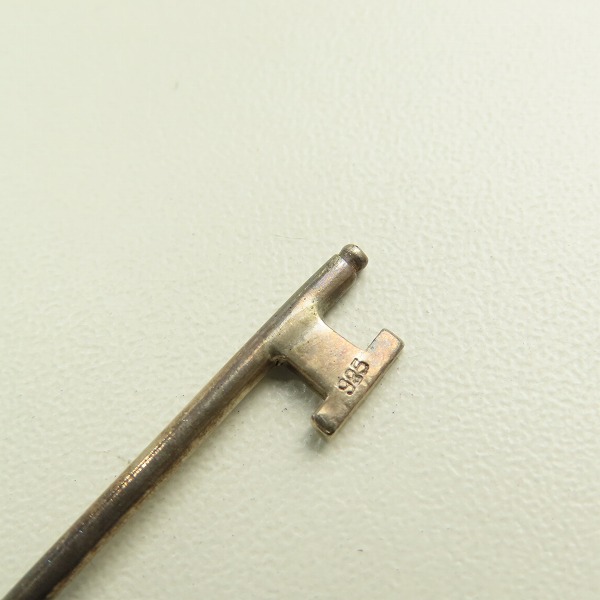 実際に弊社で買取させて頂いたHOLLYWOOD RANCH MARKET/ハリウッドランチマーケット 鍵モチーフ シルバー ペンダントトップの画像 5枚目