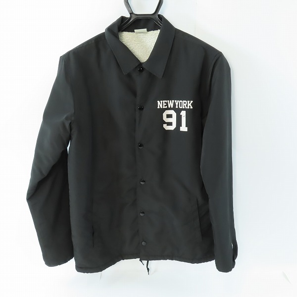 実際に弊社で買取させて頂いたChampion/チャンピオン 裏ボア コーチジャケット ブラック /L