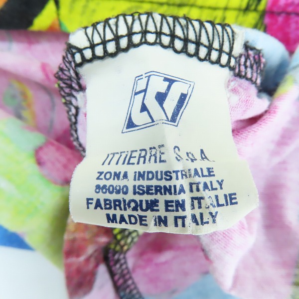 実際に弊社で買取させて頂いたVERSACE JEANS COUTURE/ヴェルサーチ ジーンズ クチュール 半袖 総柄 Tシャツ/Mの画像 3枚目