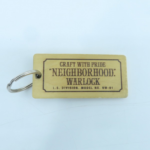 実際に弊社で買取させて頂いたNEIGHBORHOOD/ネイバーフッド WOOD KEYCHAIN KEYHOULDER 木製 ウッド キーホルダーの画像 1枚目