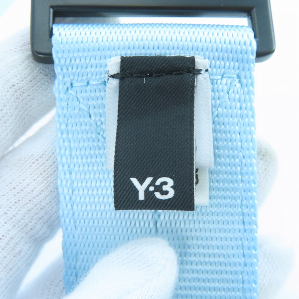 実際に弊社で買取させて頂いたY-3/ワイスリー CLASSIC LOGO BELT/クラシックロゴベルト IW7526 23E001の画像 4枚目