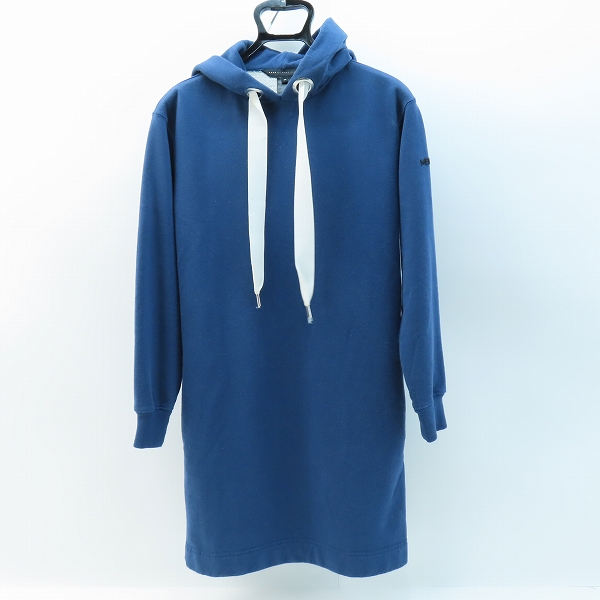 実際に弊社で買取させて頂いたMARC JACOBS/マークジェイコブス プルオーバー パーカーワンピース ブルー M4003620-14/XS