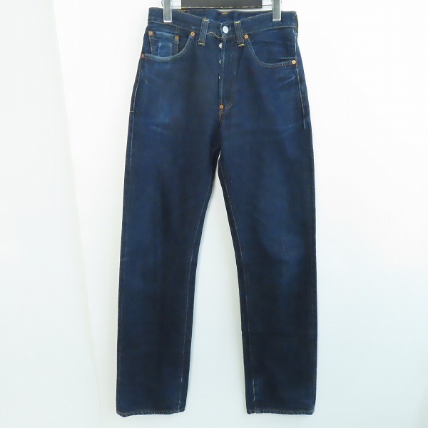 実際に弊社で買取させて頂いたLEVI'S/リーバイス 201XX 刻印555/バレンシア工場製 復刻 ビッグE デニムパンツ/ジーンズ 201-0003/W32L36
