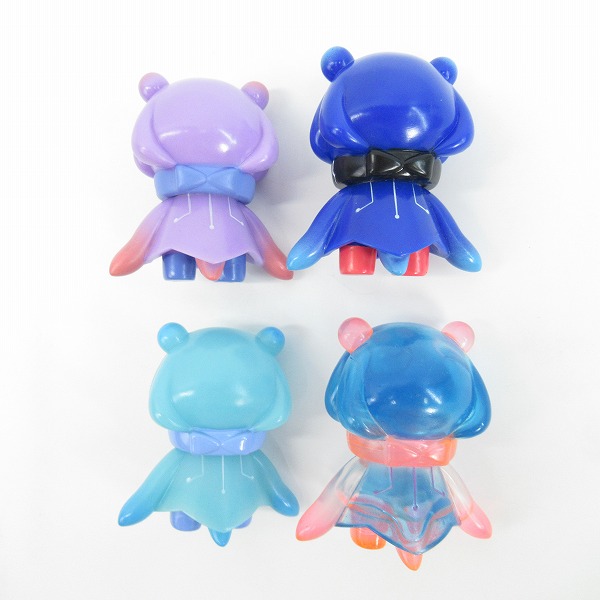 実際に弊社で買取させて頂いたメディコム・トイ VAG 日ノ元重工 海洋探査ロボット HAKURO SERIES 30.5 デンシコダコ フィギュア 4点セットの画像 1枚目