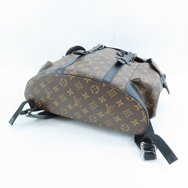 実際に弊社で買取させて頂いたLOUIS VUITTON/ルイヴィトン モノグラム マカサー クリストファー リュックサック/バックパック M43735の画像 2枚目