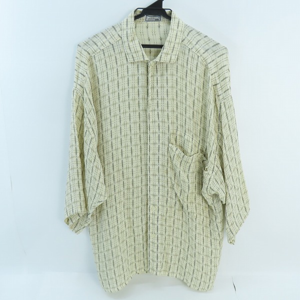 実際に弊社で買取させて頂いたGIANNI VERSACE/ジャンニヴェルサーチ 総柄 半袖 シャツ/46