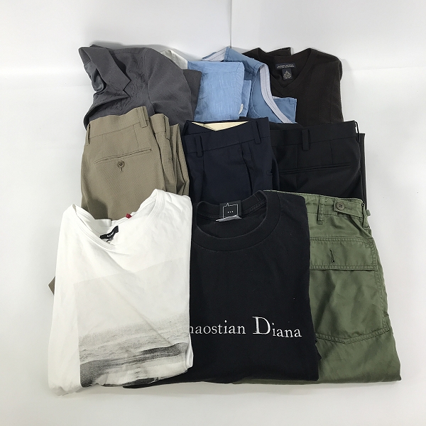 実際に弊社で買取させて頂いた【おまとめ】バンクス/サイレントフロムミー/ビームス 等 Tシャツ/ロンT/ドロストパンツ 他