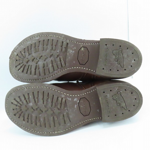 実際に弊社で買取させて頂いたRED WING/レッドウィング IRON RANGER/アイアン レンジャー 08111/8.5の画像 2枚目