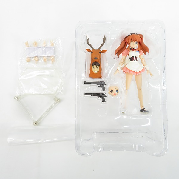 実際に弊社で買取させて頂いた【未開封含む】マックスファクトリー 涼宮ハルヒの憂鬱 figma 朝比奈みくる チアガールver./戦うウェイトレスver. 2点セットの画像 5枚目