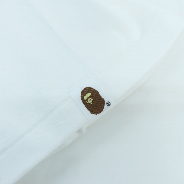 実際に弊社で買取させて頂いたA BATHING APE/アベイシングエイプ  BAPE Surfing Apes TEE/Tシャツ 001TEK701002F/XLの画像 2枚目
