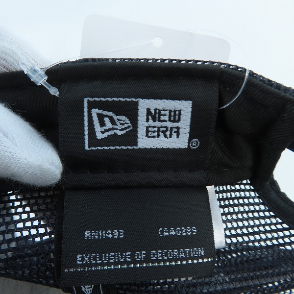 実際に弊社で買取させて頂いた【未使用】FRAGMENT DESIGN×NEW ERA/フラグメントデザイン×ニューエラ FRGMT ロゴ刺繍 キャップの画像 5枚目