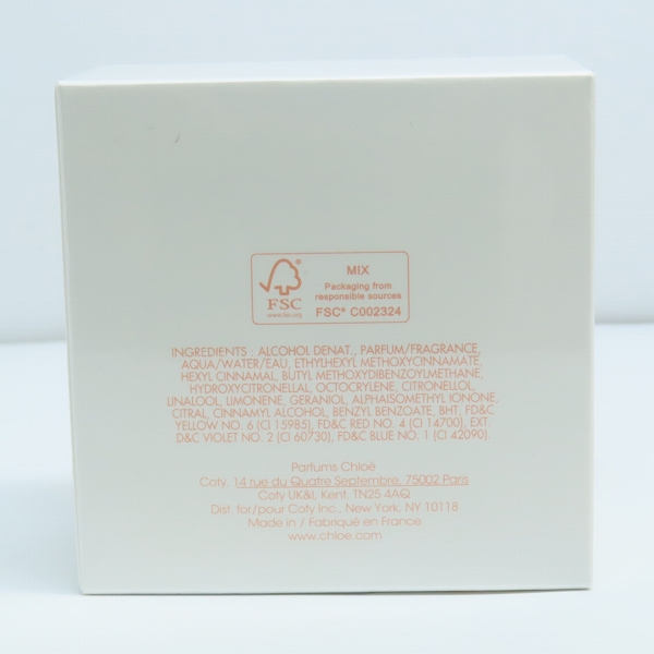 実際に弊社で買取させて頂いた(2)【未開封】Chloe/クロエ ROSE DE Chloe/ロースドクロエ オードトワレ 50ml の画像 1枚目