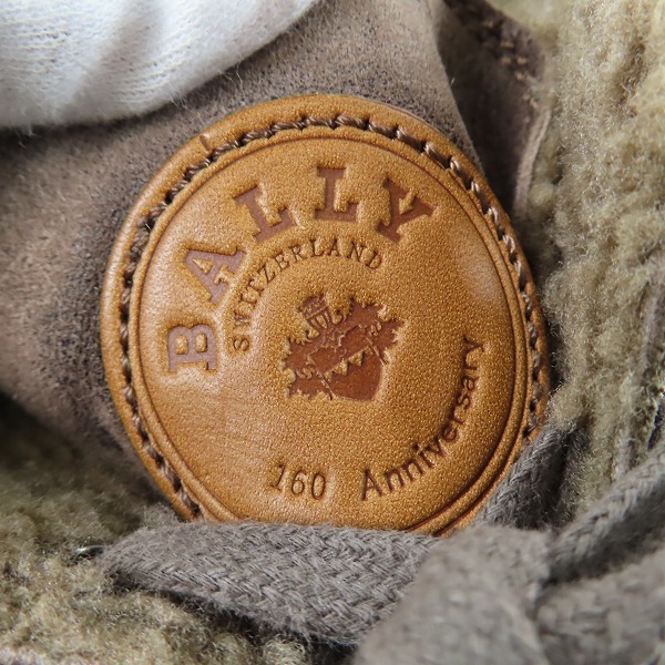 実際に弊社で買取させて頂いた【観賞用】BALLY/バリー 160th anniversary ハイカットスニーカー/7Eの画像 6枚目