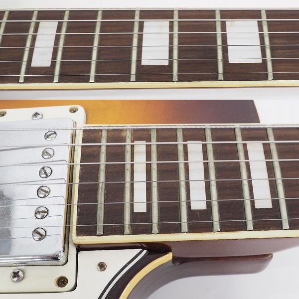 実際に弊社で買取させて頂いた★Morris/モーリス レスポールスタンダードType ボルトオンネック エレキギター 日本製 ソフトケース付の画像 3枚目